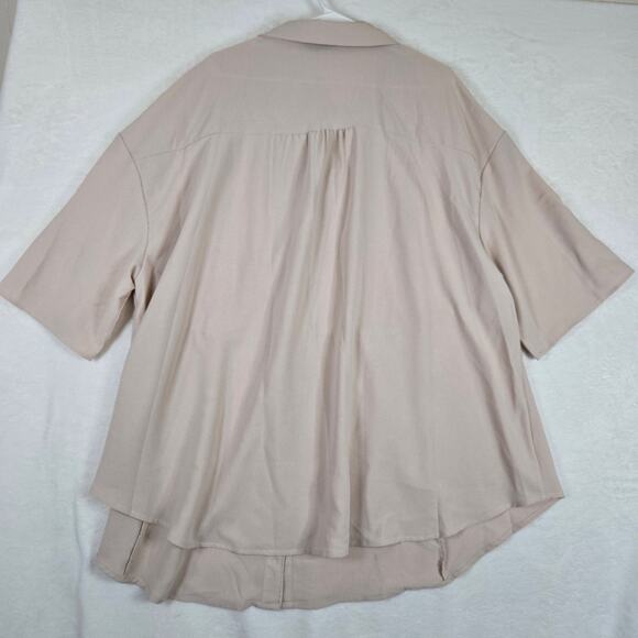NWT Bloomchic Womens Plus size Blouse Button Up 22/24 3XL Shirt 0819 - Picture 8 of 9